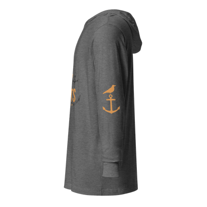 Live to Defy Limits Ad Infinitum Hooded Long Sleeve T-Shirt (Anchor Strong Edition)