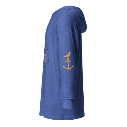 Live to Defy Limits Ad Infinitum Hooded Long Sleeve T-Shirt (Anchor Strong Edition)